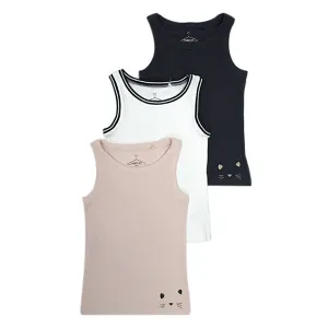 3PK SKETCH VESTS 7 PACKS