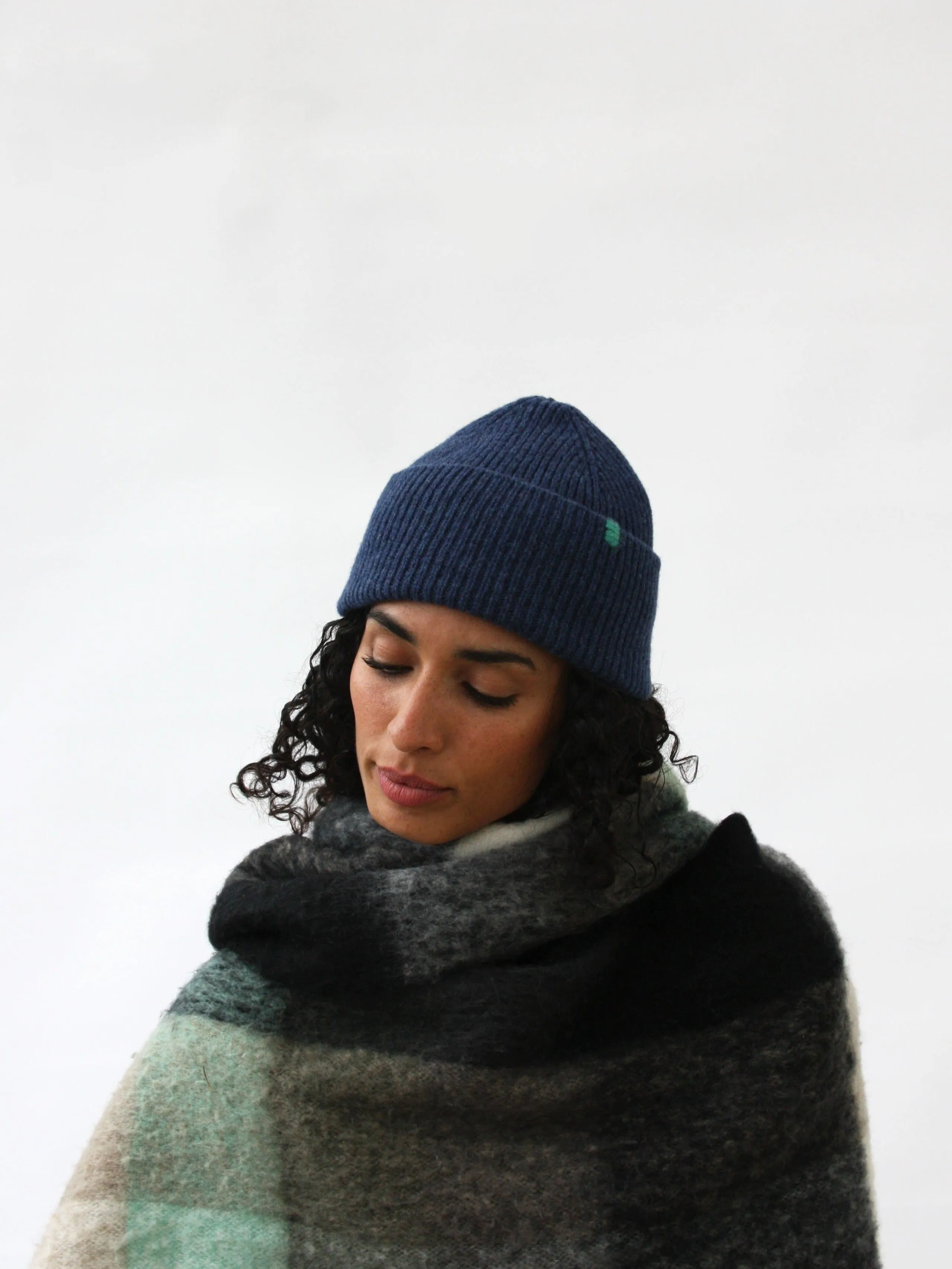'Alvin Beanie' Sea Blue