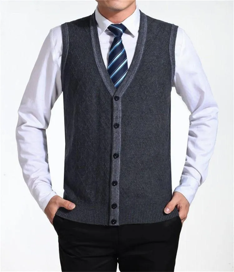 Autumn Cashmere Men's Knitted Vests