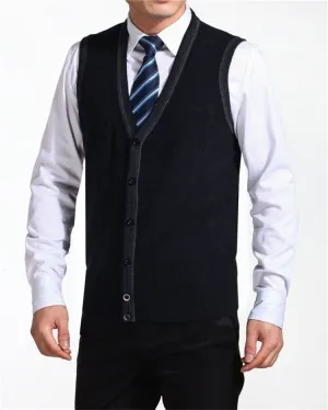 Autumn Cashmere Men's Knitted Vests