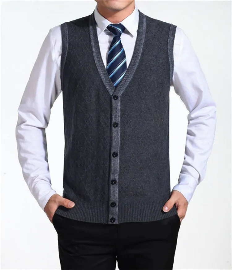 Autumn Cashmere Men's Knitted Vests
