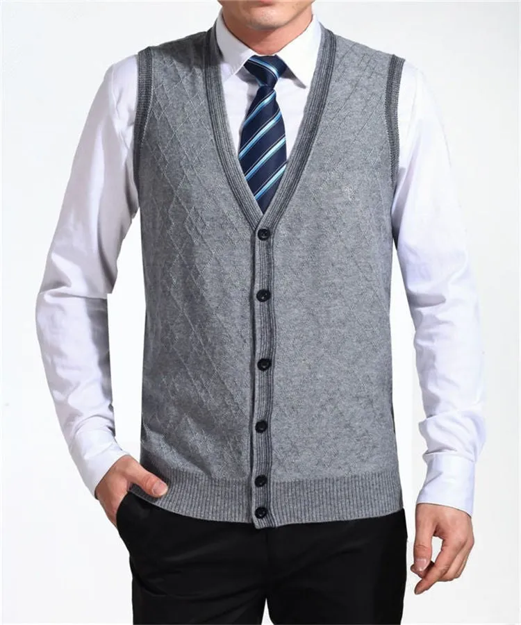 Autumn Cashmere Men's Knitted Vests