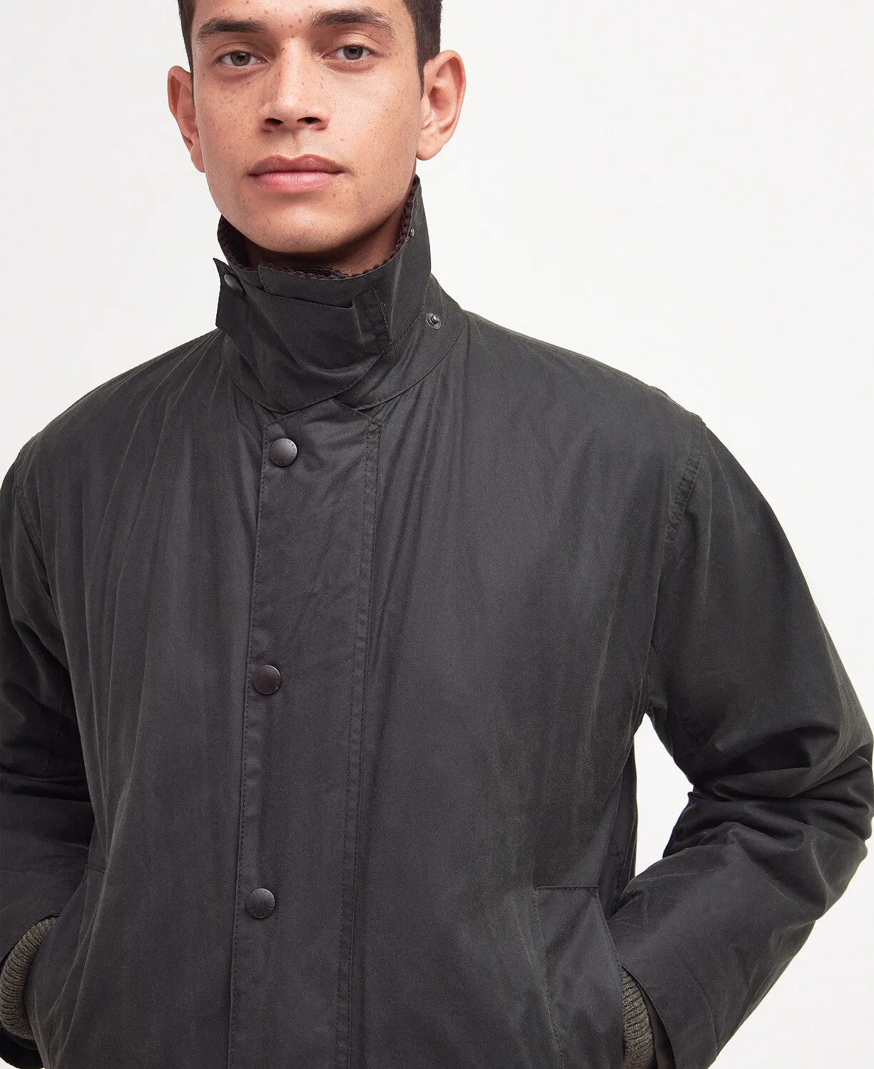 Barbour Border Waxed Jacket
