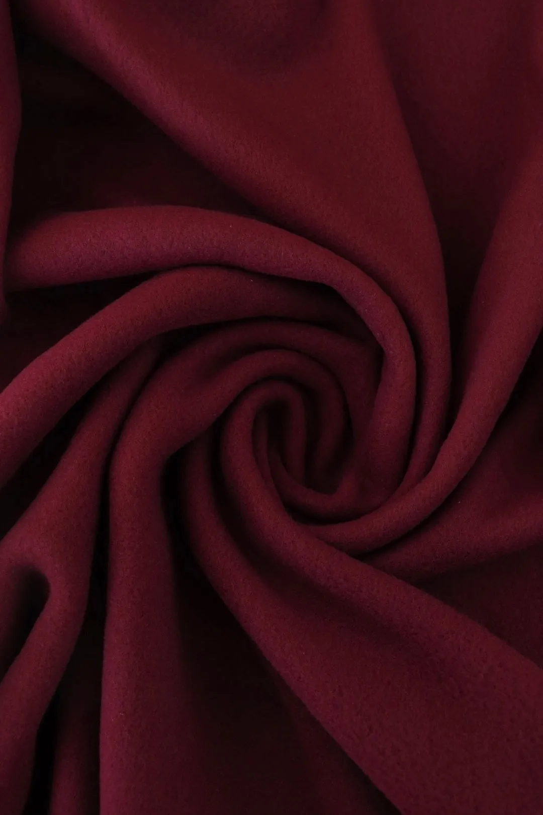 Burgundy Double Sided Plush Polartec Fleece