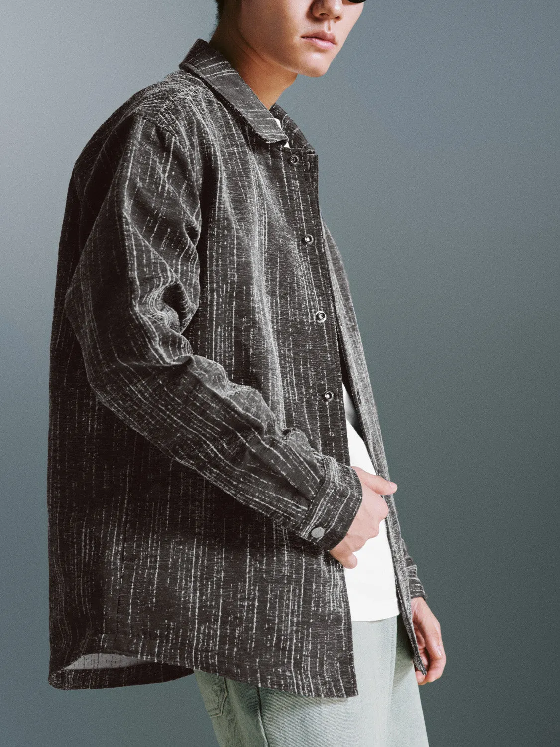 Button Up Straight Padded Coats