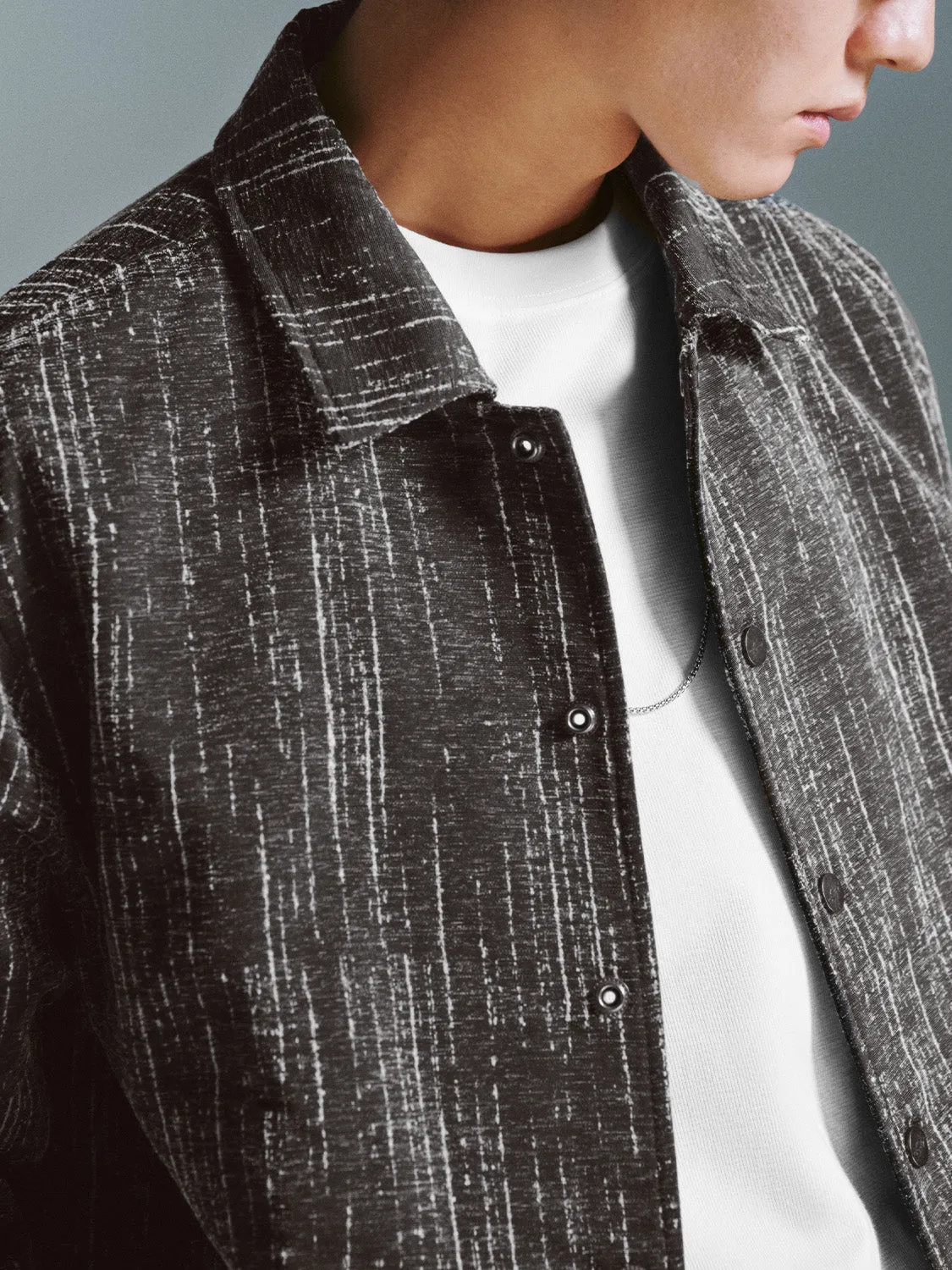 Button Up Straight Padded Coats