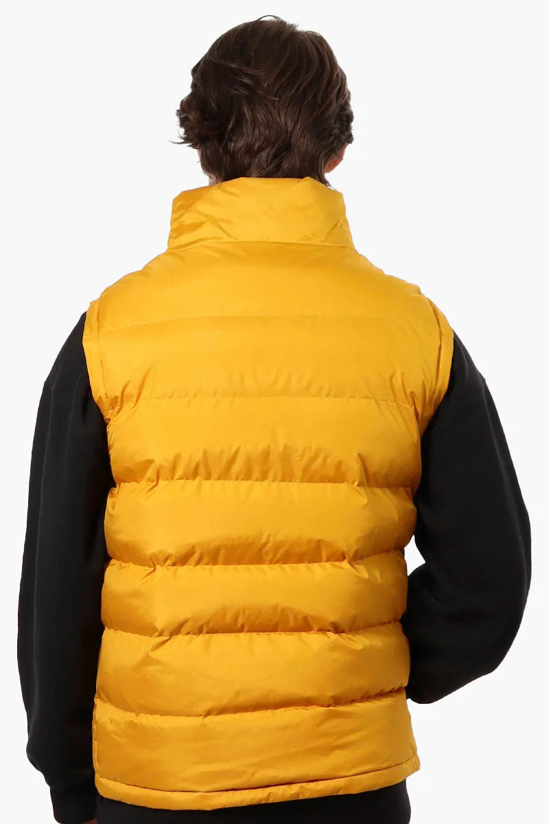 Canada Weather Gear Solid Bubble Vest - Mustard