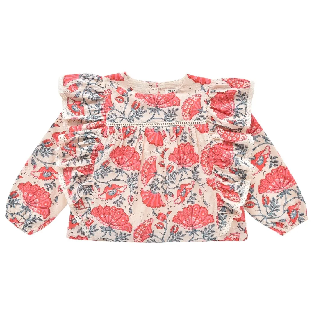 CELIA ENDLESS FLOWERS BLOUSE