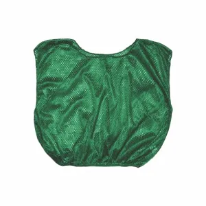 Champion Sports Youth Mesh Practice Scrimmage Vest, Green (Pack of 12)