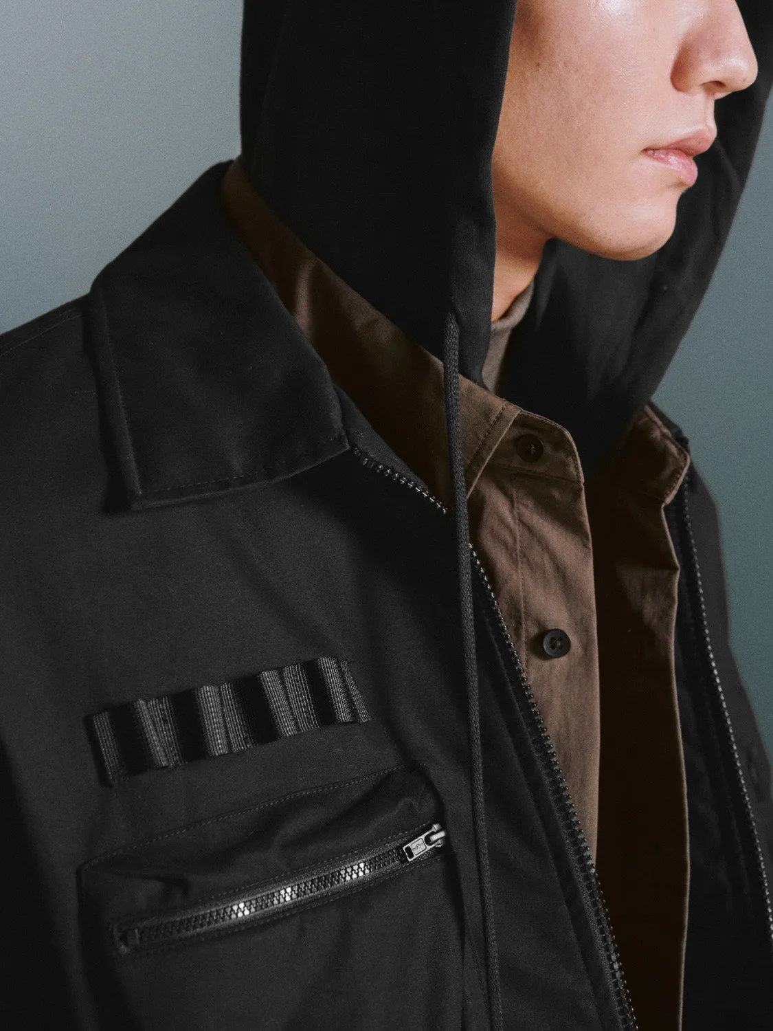 Chest Pocket Padded Coats
