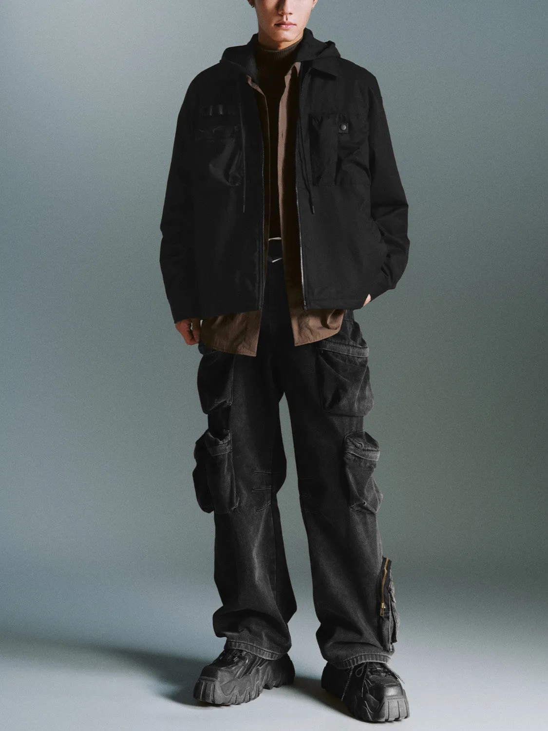 Chest Pocket Padded Coats