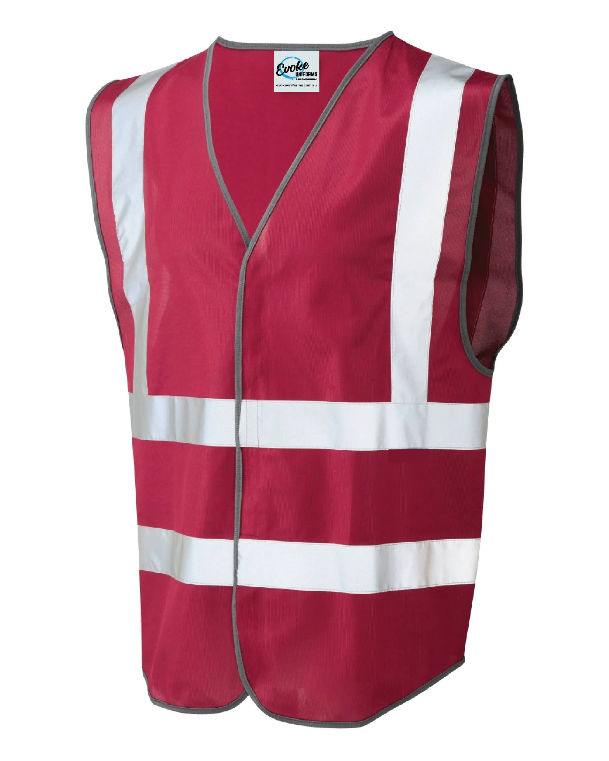 Coloured Hi Vis Vest   Tape (MOQ 50)