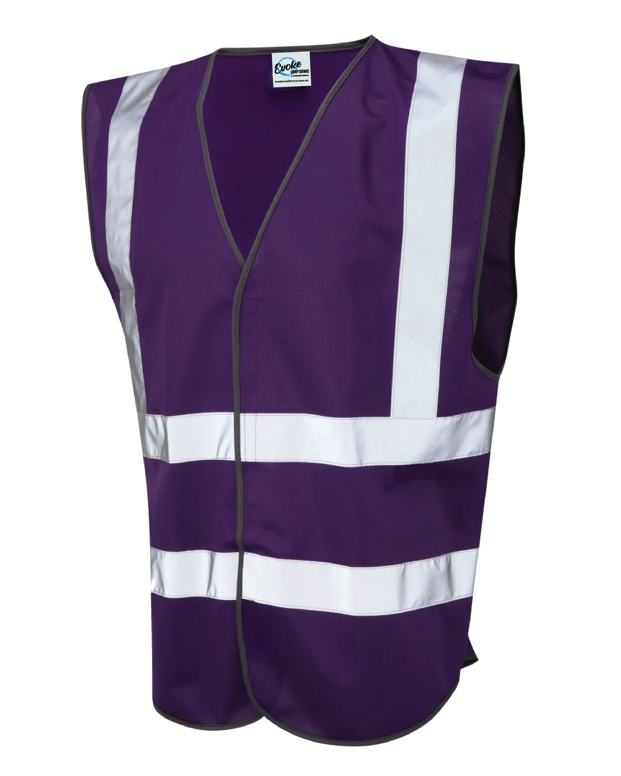 Coloured Hi Vis Vest   Tape (MOQ 50)