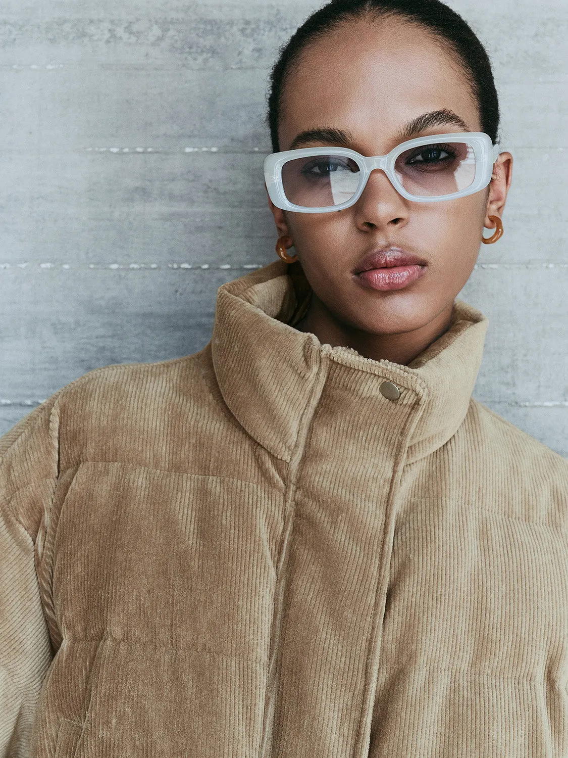 Cropped Padded Coats