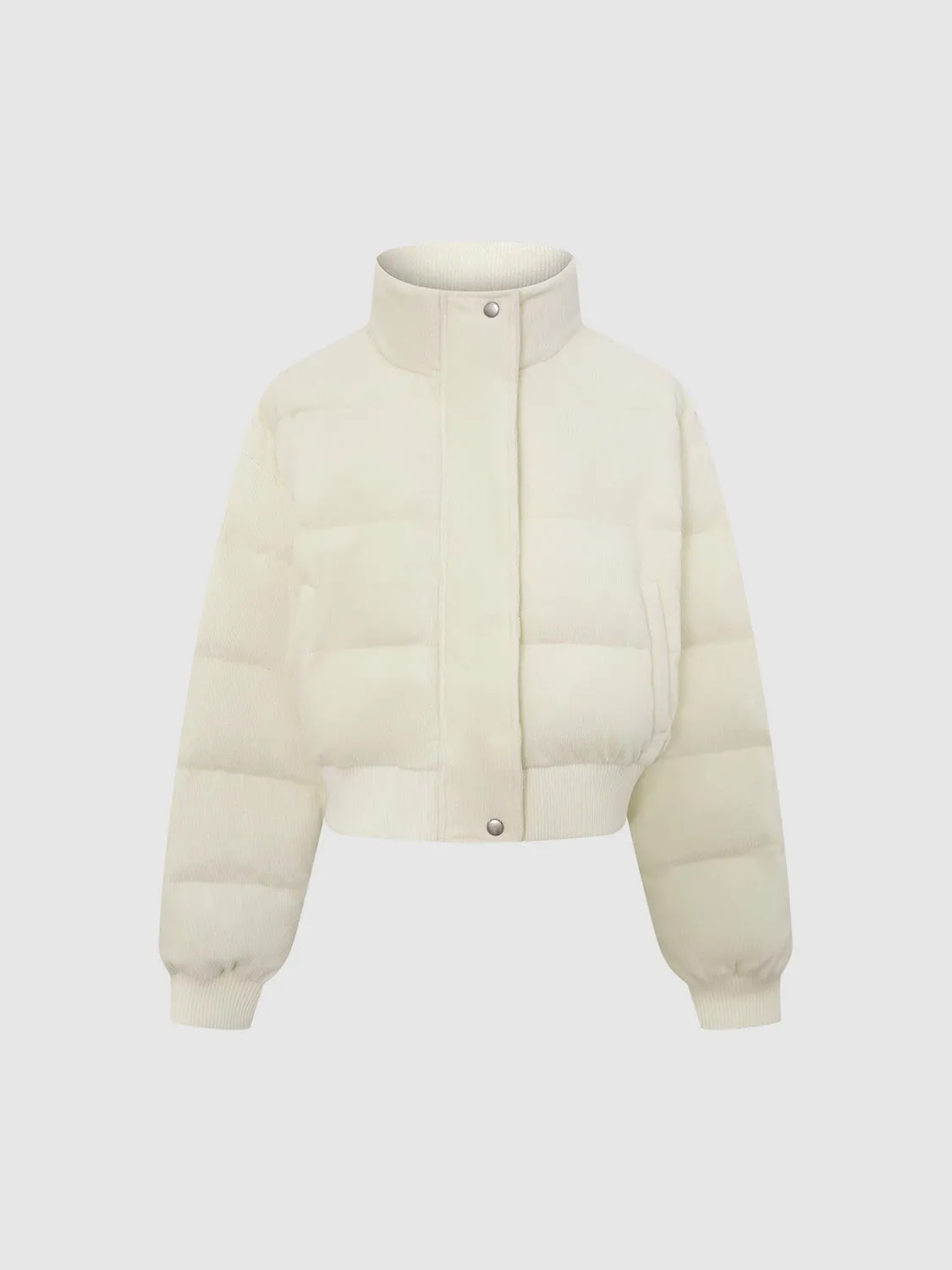 Cropped Padded Coats