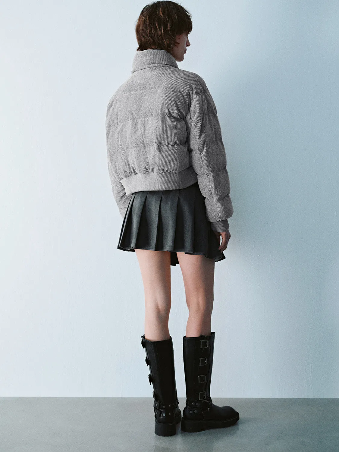 Cropped Padded Coats