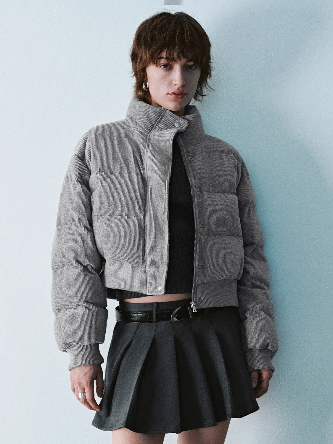 Cropped Padded Coats
