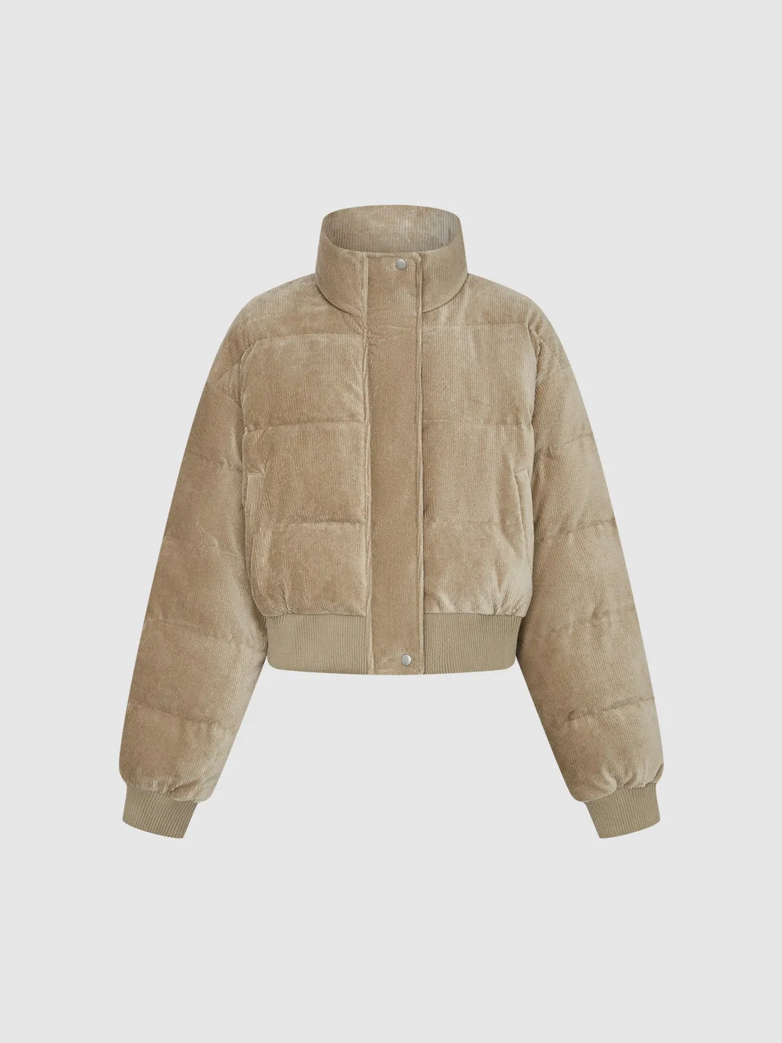 Cropped Padded Coats