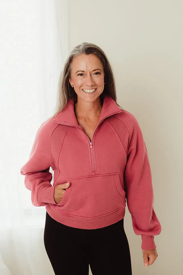 Dove Half Zip