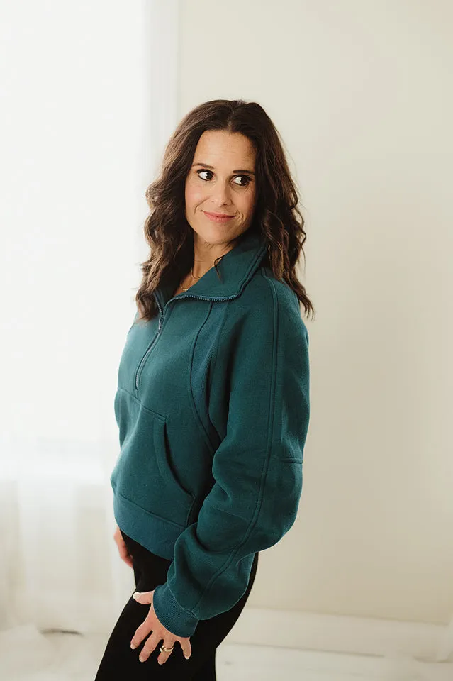Dove Half Zip