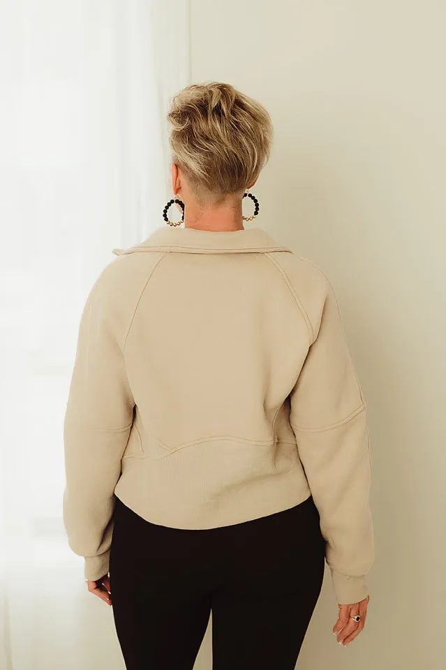 Dove Half Zip