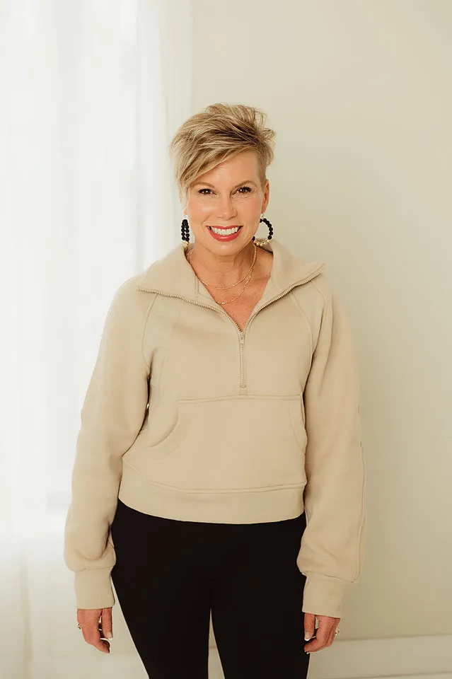 Dove Half Zip