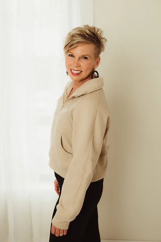 Dove Half Zip