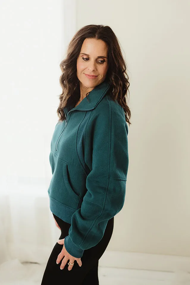 Dove Half Zip
