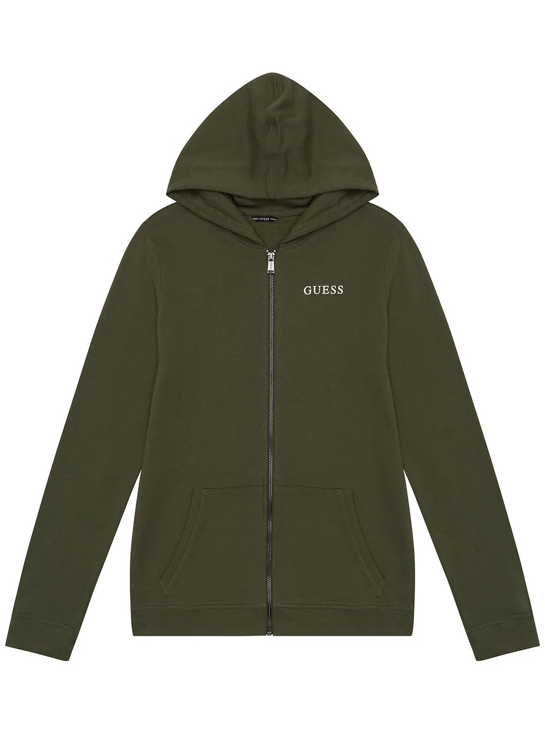 Green Hooded Jacket (7-16)