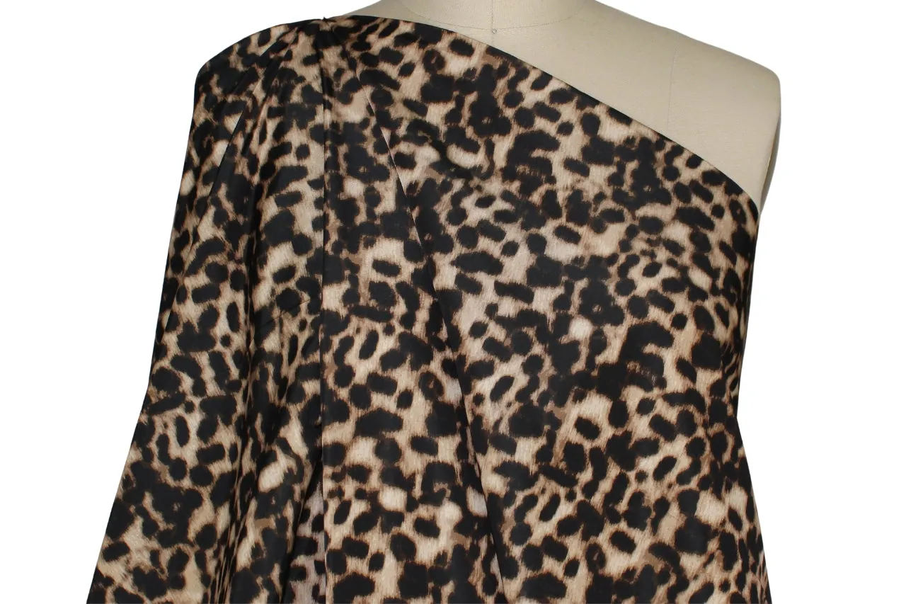 Grrrowll! Taffeta Raincoating - Browns/Black