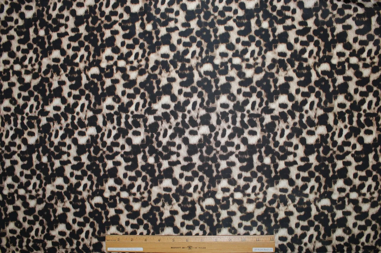 Grrrowll! Taffeta Raincoating - Browns/Black