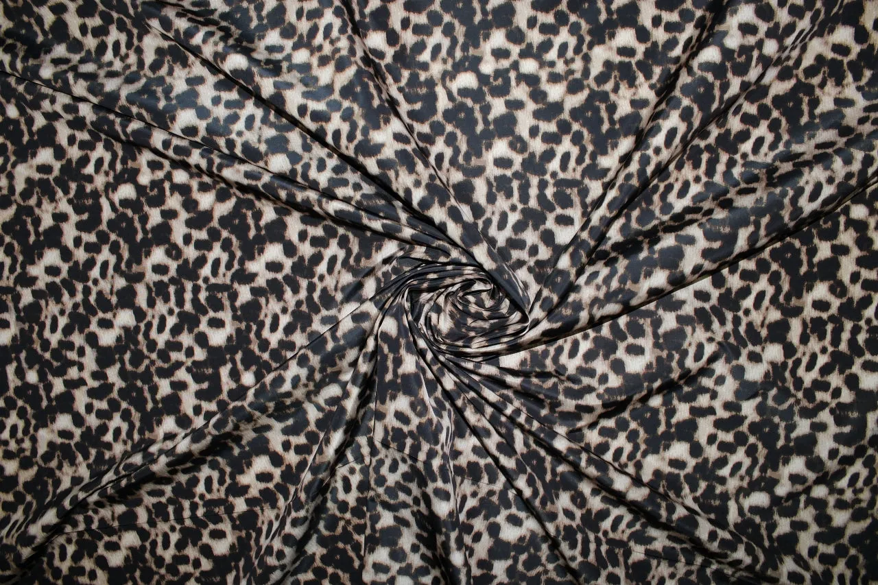 Grrrowll! Taffeta Raincoating - Browns/Black