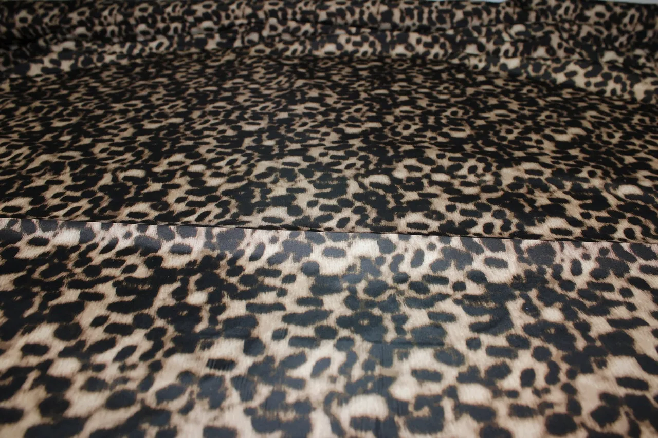 Grrrowll! Taffeta Raincoating - Browns/Black