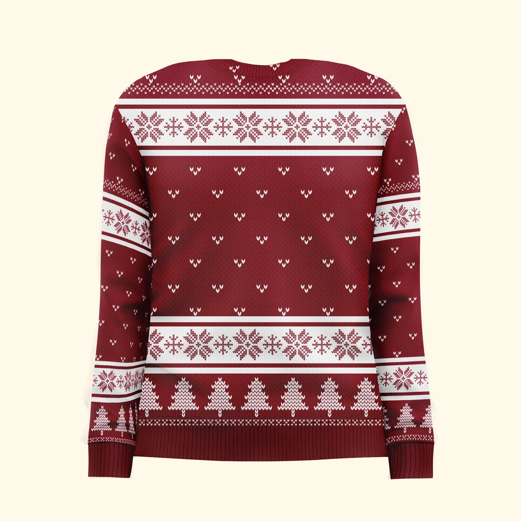 Ho-Ho-Horse - Personalized Ugly Sweater