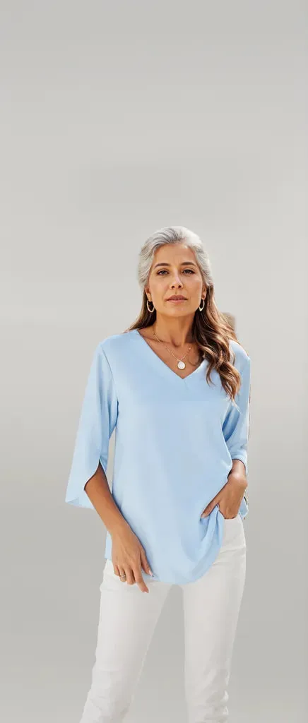 Jill | V-neck blouse