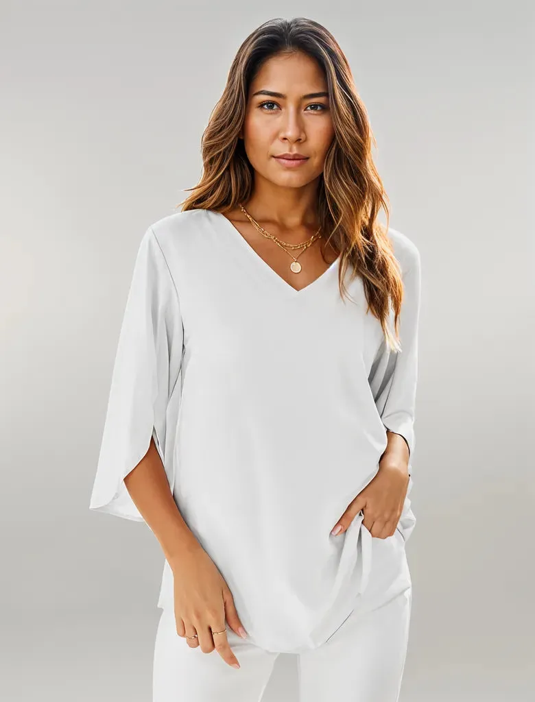 Jill | V-neck blouse