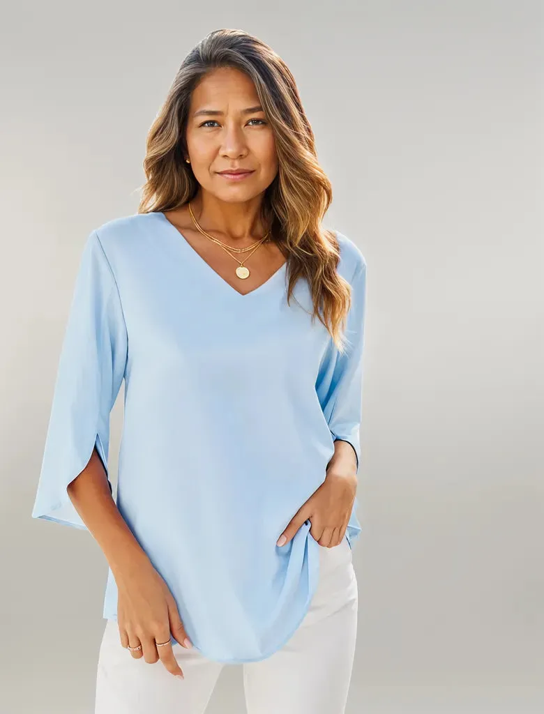 Jill | V-neck blouse