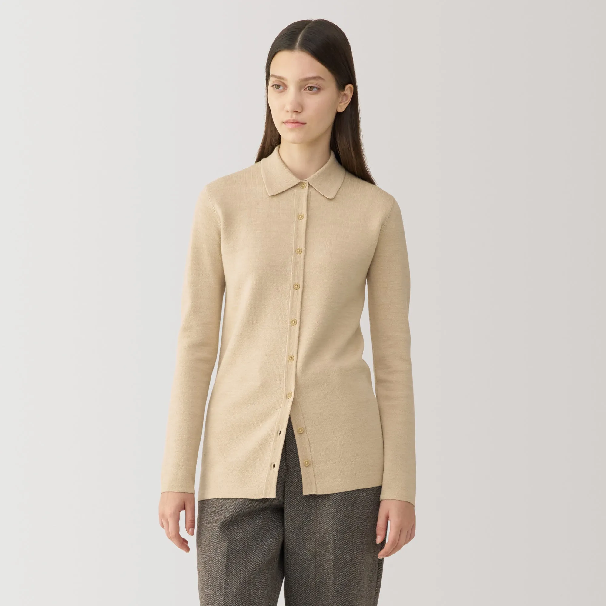 Labo Women's Double Face Knitted Shirt