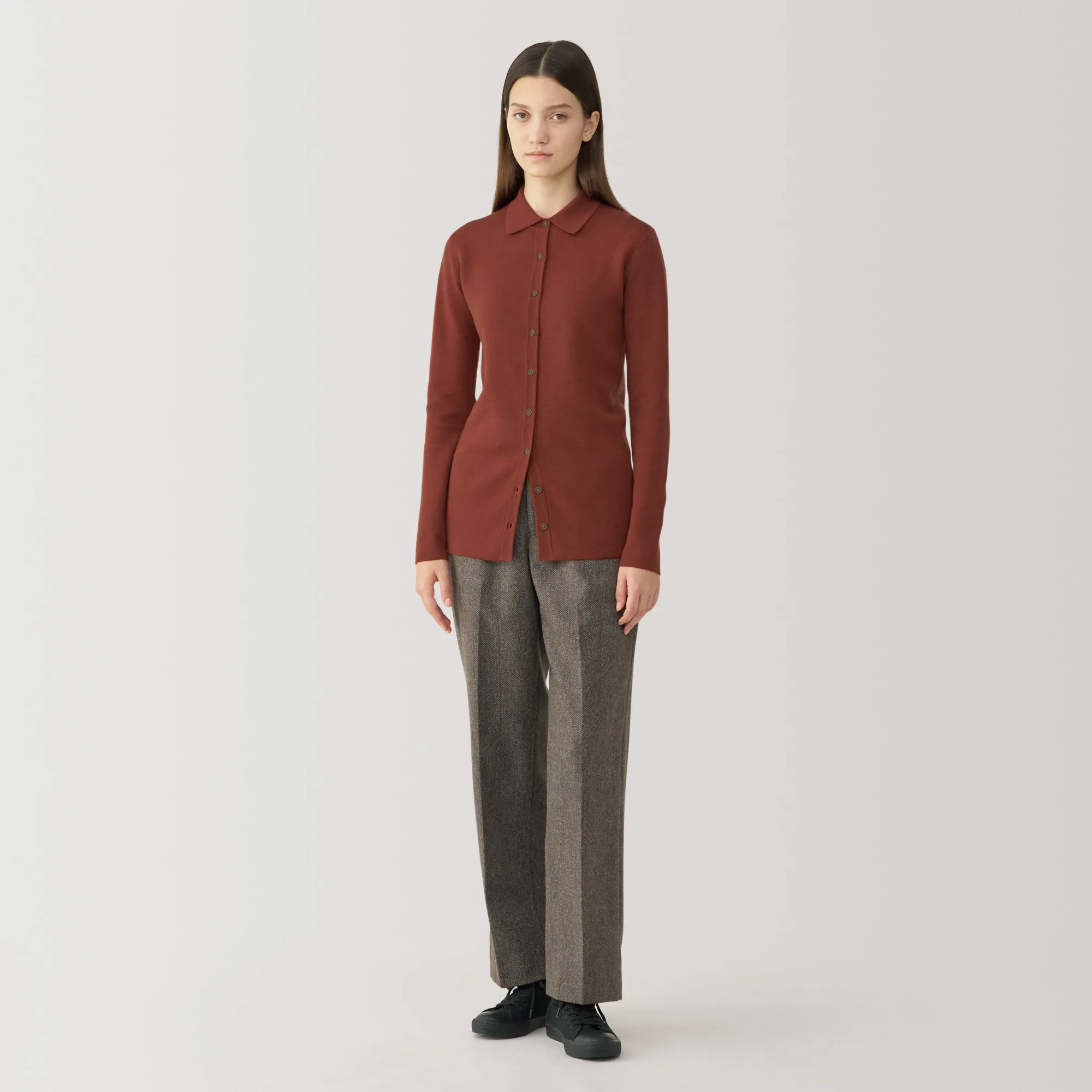 Labo Women's Double Face Knitted Shirt