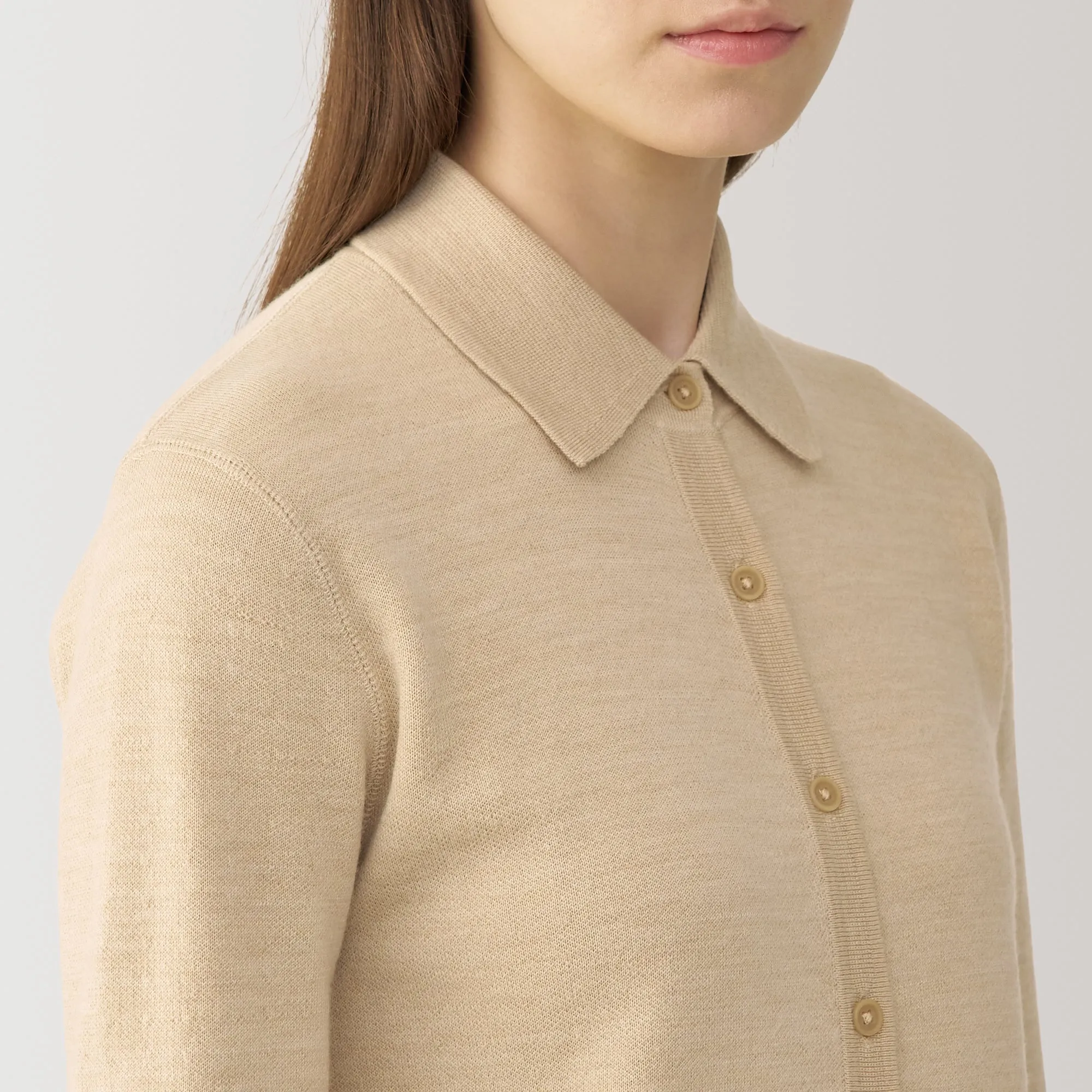Labo Women's Double Face Knitted Shirt