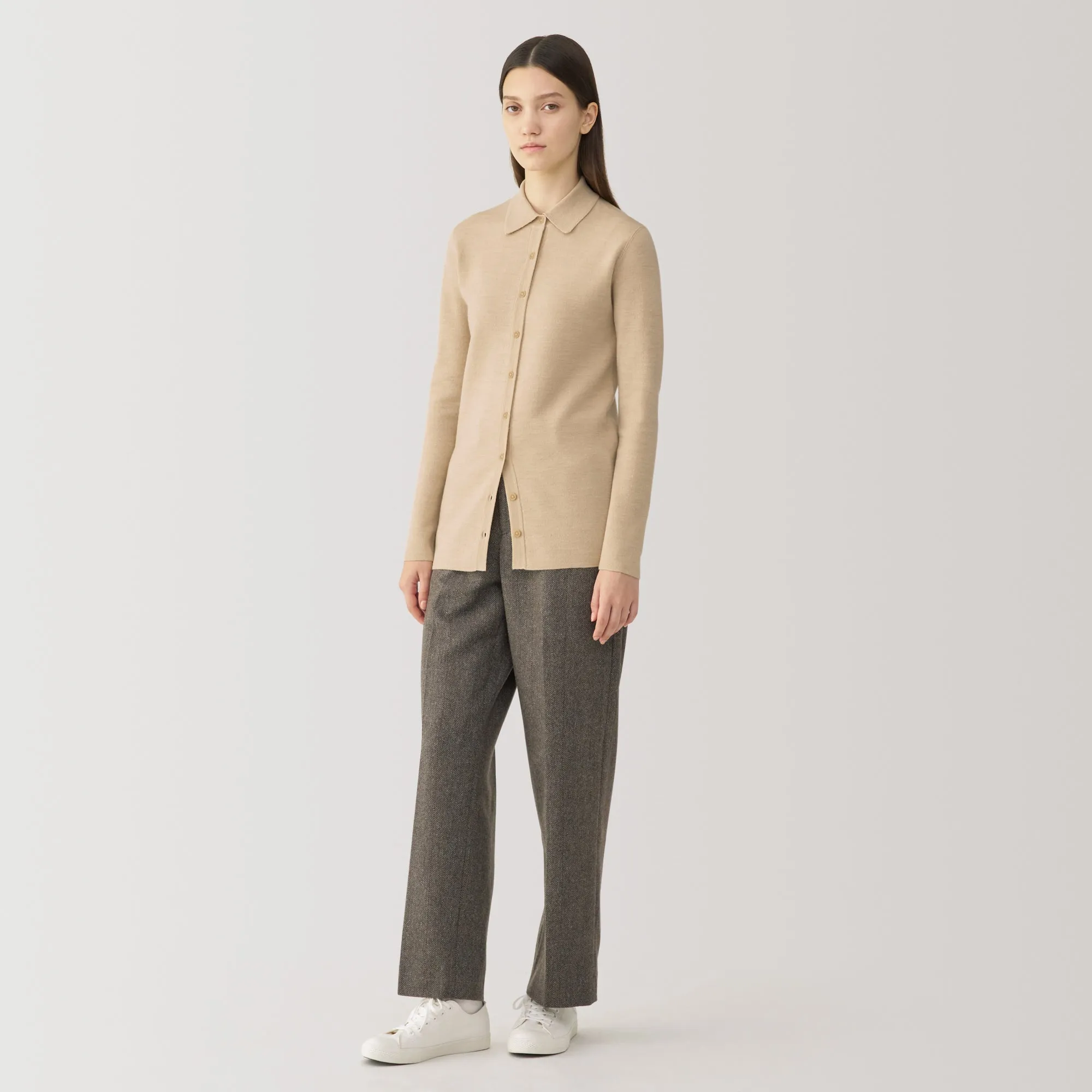 Labo Women's Double Face Knitted Shirt