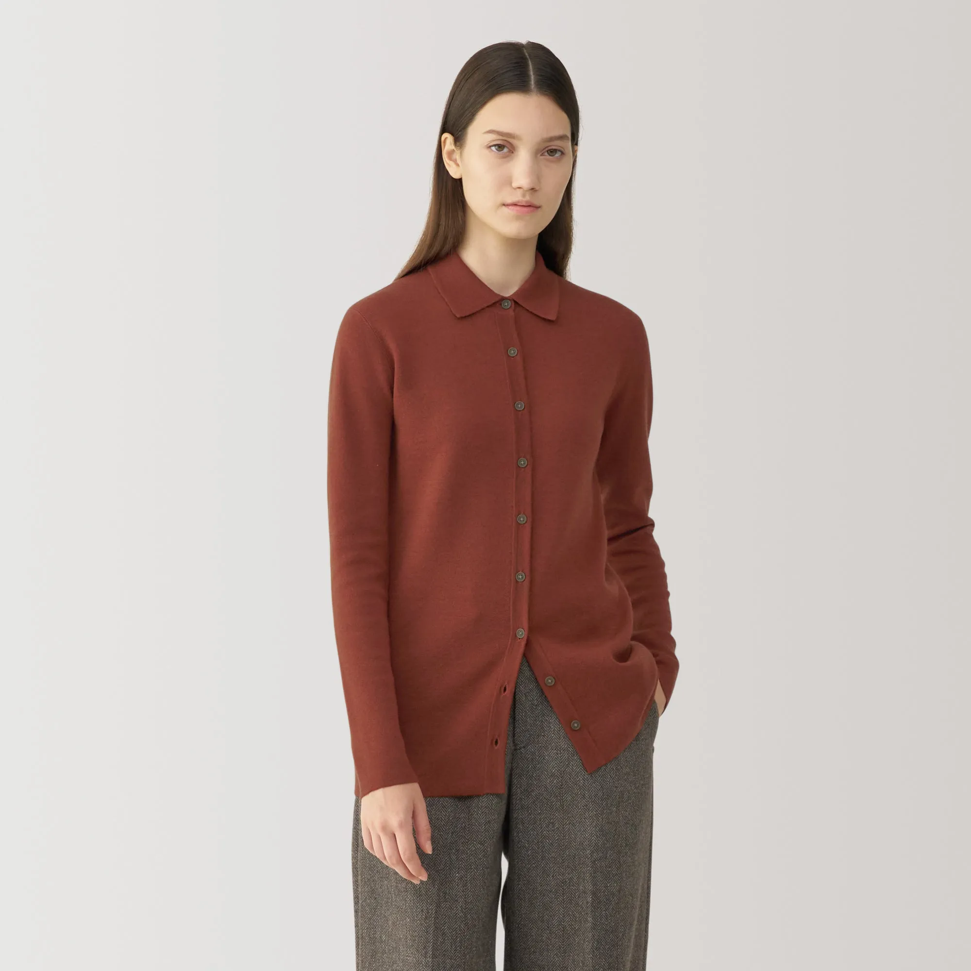 Labo Women's Double Face Knitted Shirt