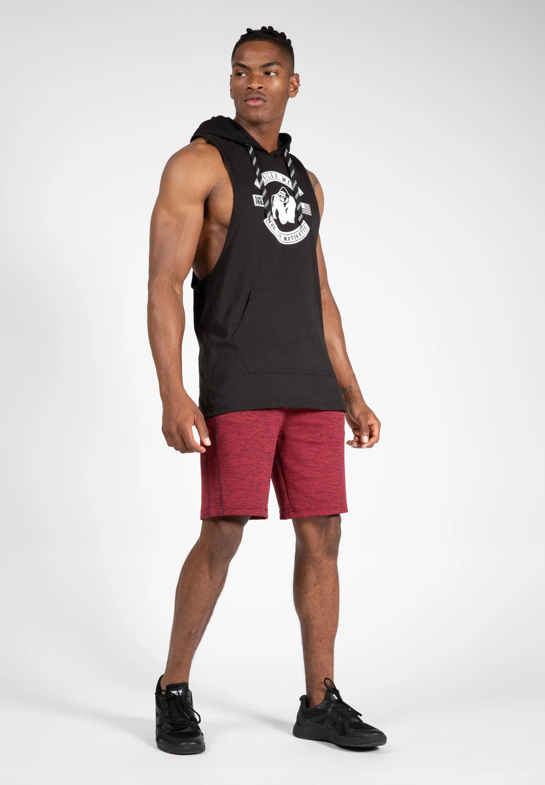 Lawrence Hooded Tank Top - Black