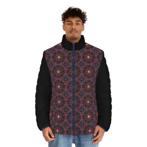 Men's Puffer Jacket - Centric Circles