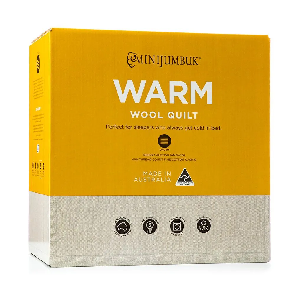 MiniJumbuk Warm Quilt - Queen