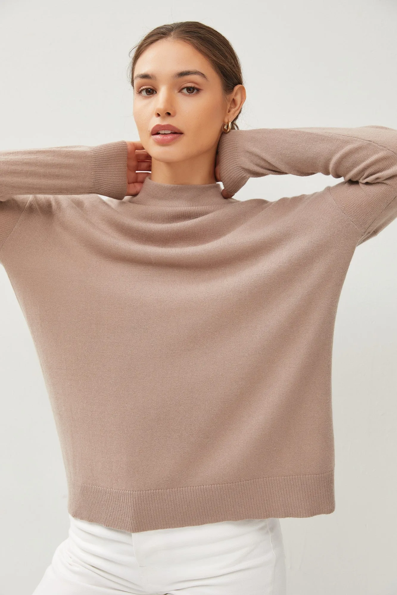 Mocha Elsa Sweater