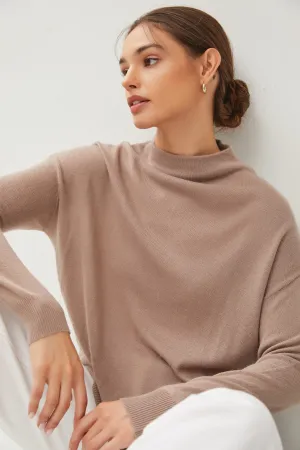 Mocha Elsa Sweater