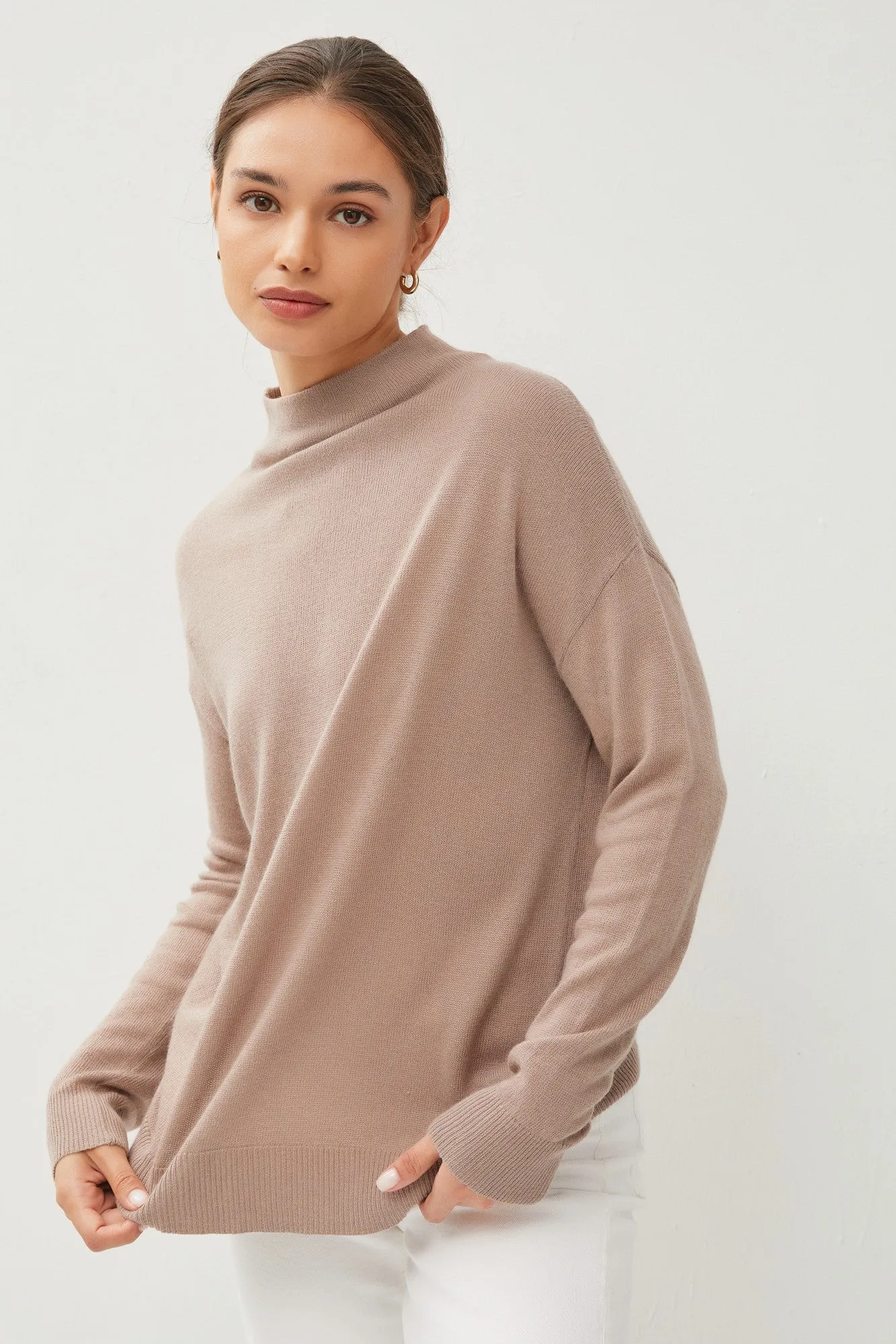 Mocha Elsa Sweater