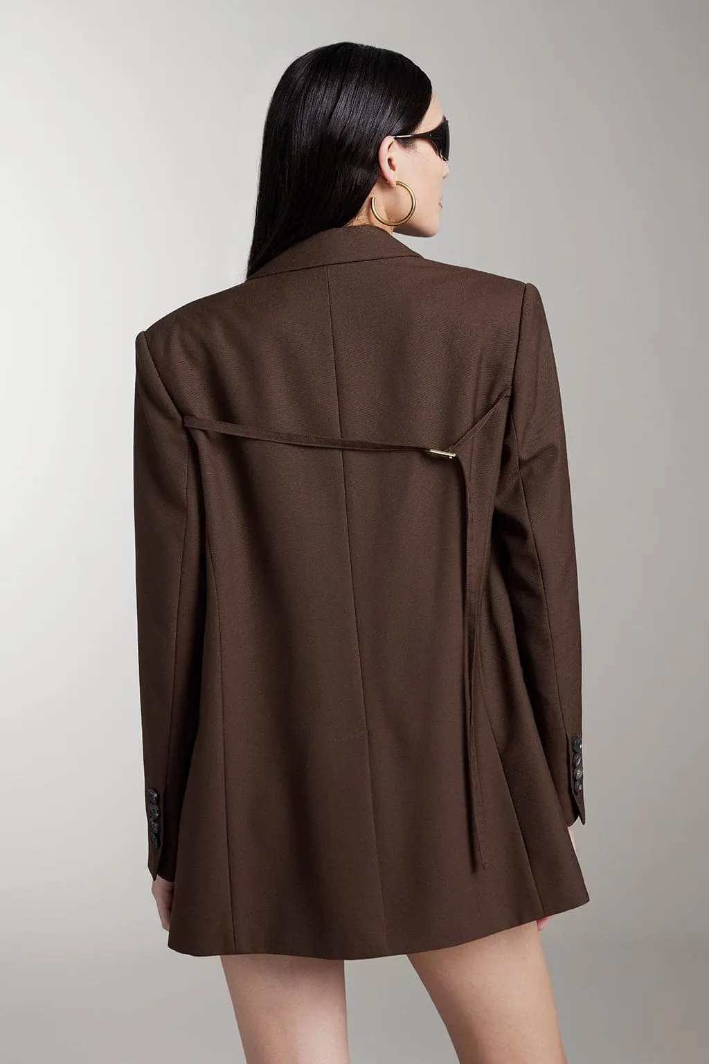 Niche Design Black Suit Jacket
