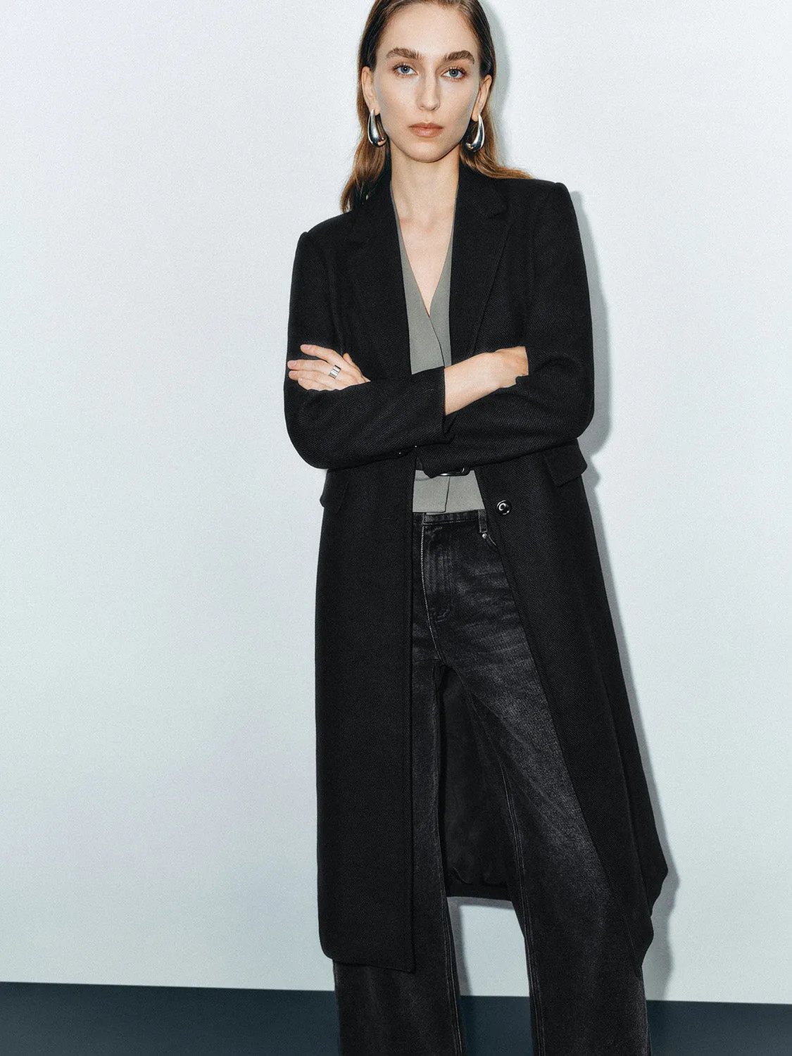 Notched Collar Coats